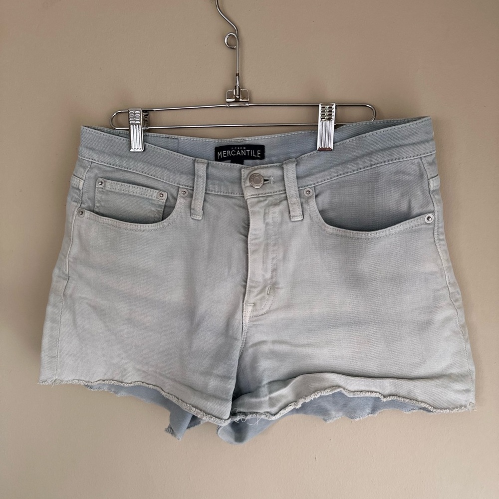 J. Crew Mercantile size 28 bright faded blue Jean Shorts